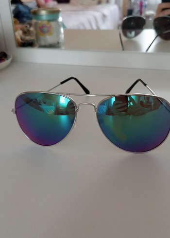 Diğer Kadın Renkli Transparan Aviator Gözlük