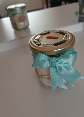 Beden altın Renk Gizemli Takı Kavanozu