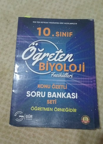10. Sınıf Öğreten Biyoloji Soru Bankası Seti