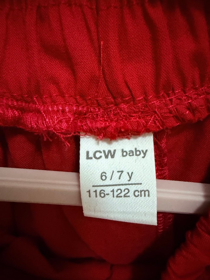 Kız Çocuk Kırmızı tütü Etek - Görsel 2