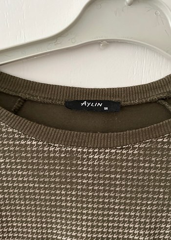 Kadın Cep Detaylı Pamuklu Uzun Kollu Kazak - Görsel 3