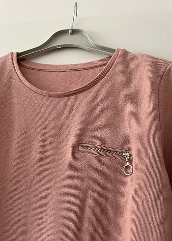 Pembe Kadın kazak - Görsel 2