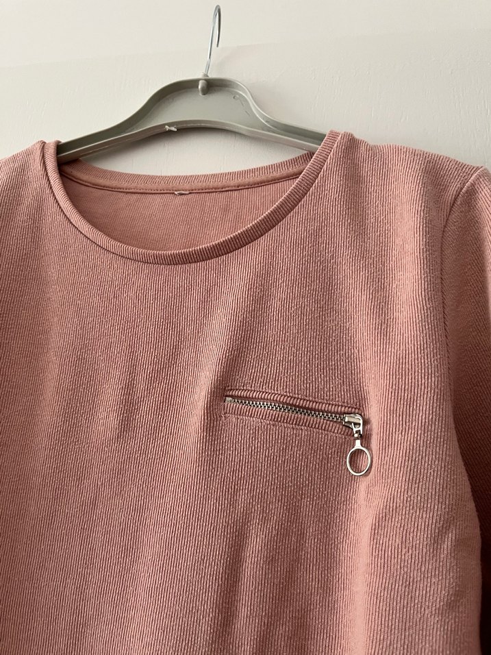 Pembe Kadın kazak - Görsel 2