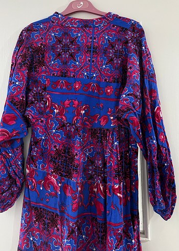 Püsküllü Bohem Uzun Elbise - Görsel 3