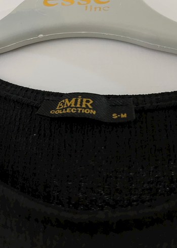 Siyah Uzun Kollu Kemerli Uzun Elbise - Görsel 2