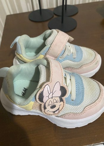20 Beden çeşitli Renk Kız Çocuk Çok Renkli Minnie Mouse Spor Ayakkabı