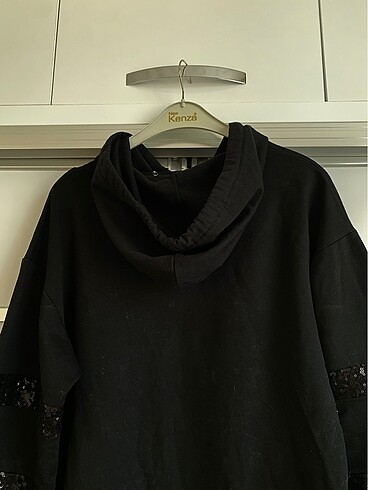 m Beden Pullu Sweatshirt