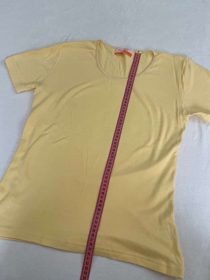 Coquette pastel sarı bluz - Görsel 3