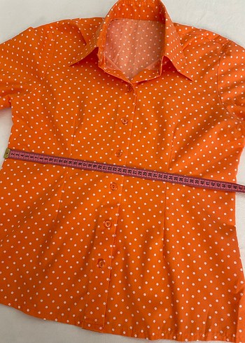 polka dot gömlek - Görsel 4