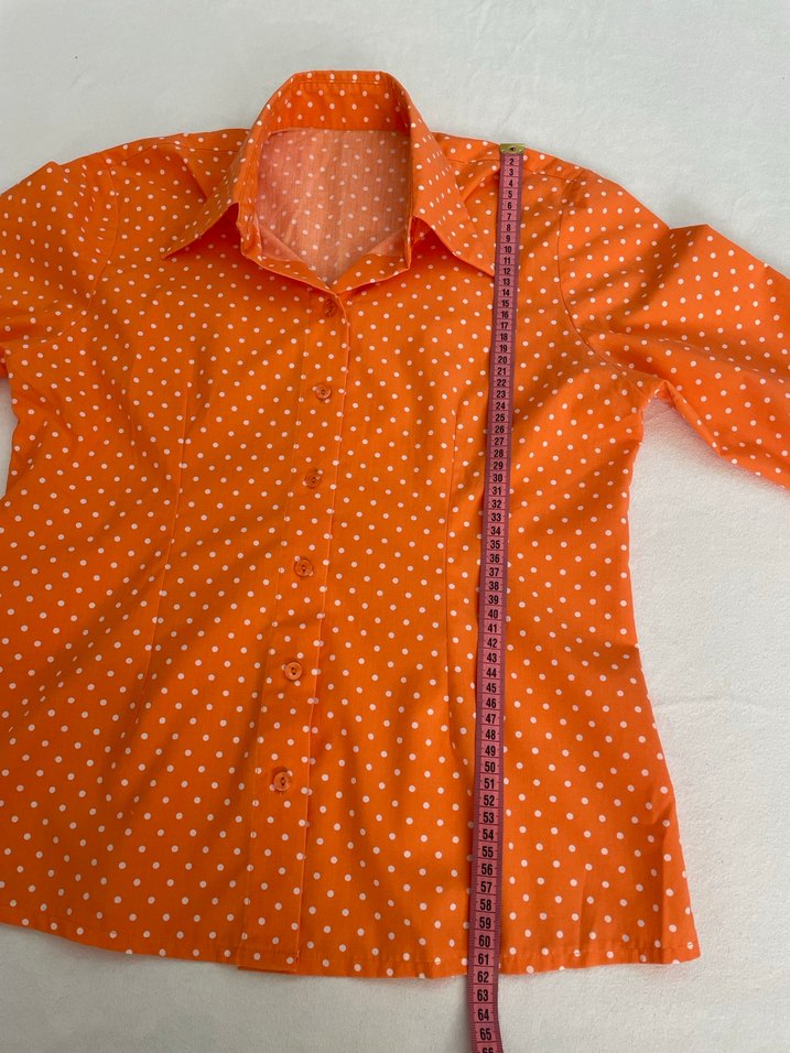 polka dot gömlek - Görsel 3