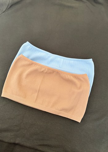 Bej Mini Fitilli Straplez Bra