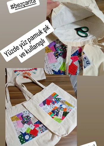 Diğer Renkli Nakışlı Bohem Çanta