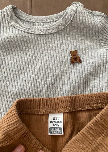 Uzun Kollu Triko Bebek Erkek Takımı - Görsel 2