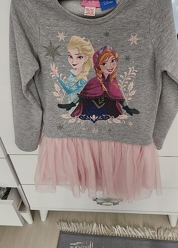 LC Waikiki Elsalı kız çocuk elbise 