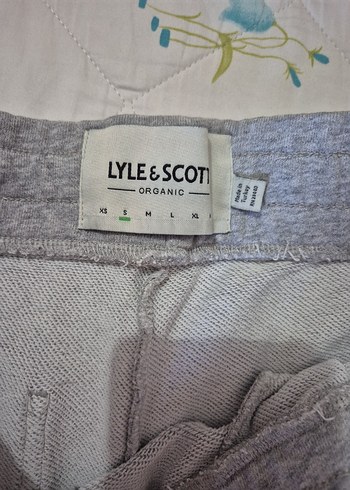 s Beden Lyle & Scott Gri Erkek Eşofman Altı