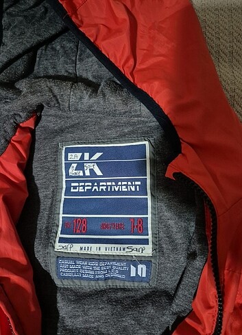 Erkek Çocuk Kapüşonlu İnce Mont - Görsel 3