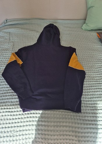 Next Sarı Lacivert Unisex Kapüşonlu Sweatshirt - Görsel 6