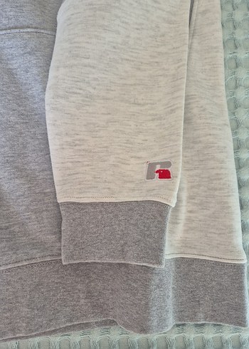 Gri Kapüşonlu Zaral Sweatshirt - Görsel 5