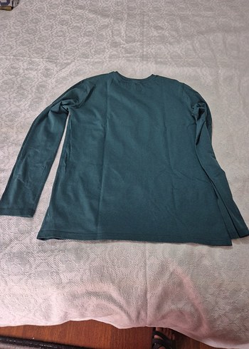Koyu Yeşil Erkek Çocuk Uzun Kollu Sweatshirt - Görsel 5