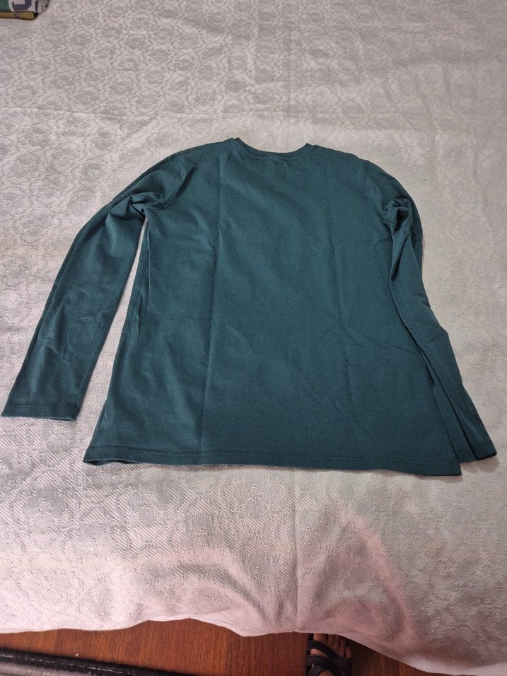 Koyu Yeşil Erkek Çocuk Uzun Kollu Sweatshirt - Görsel 5