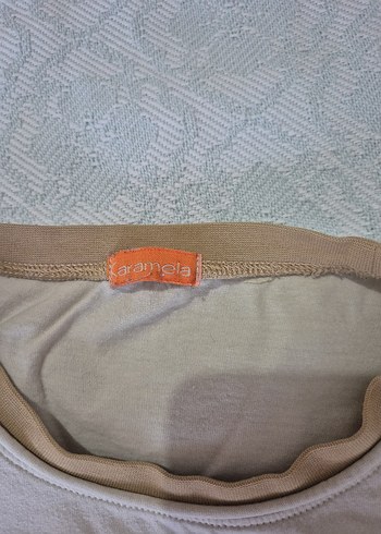 Bej Baskılı Uzun Kollu Erkek Çocuk Tişörtü - Görsel 3