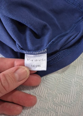 Erkek Çocuk Lacivert Baskılı Uzun Kollu Tişört - Görsel 5