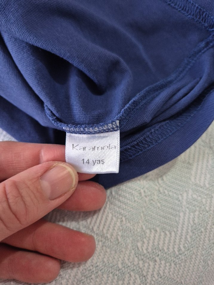 Erkek Çocuk Lacivert Baskılı Uzun Kollu Tişört - Görsel 5