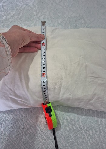 Beyaz Renkli Yumuşak Bebek Yastığı - Görsel 4