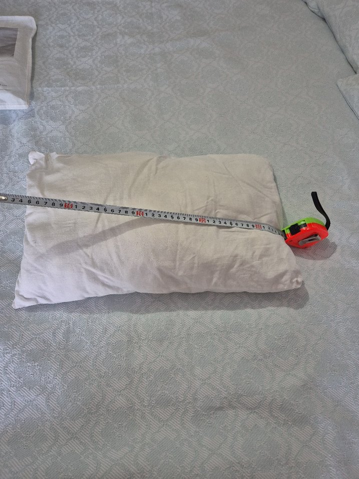 Beyaz Renkli Yumuşak Bebek Yastığı - Görsel 3