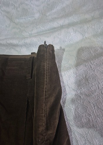 Kadın Koyu Yeşil Pilili Etek - Görsel 7