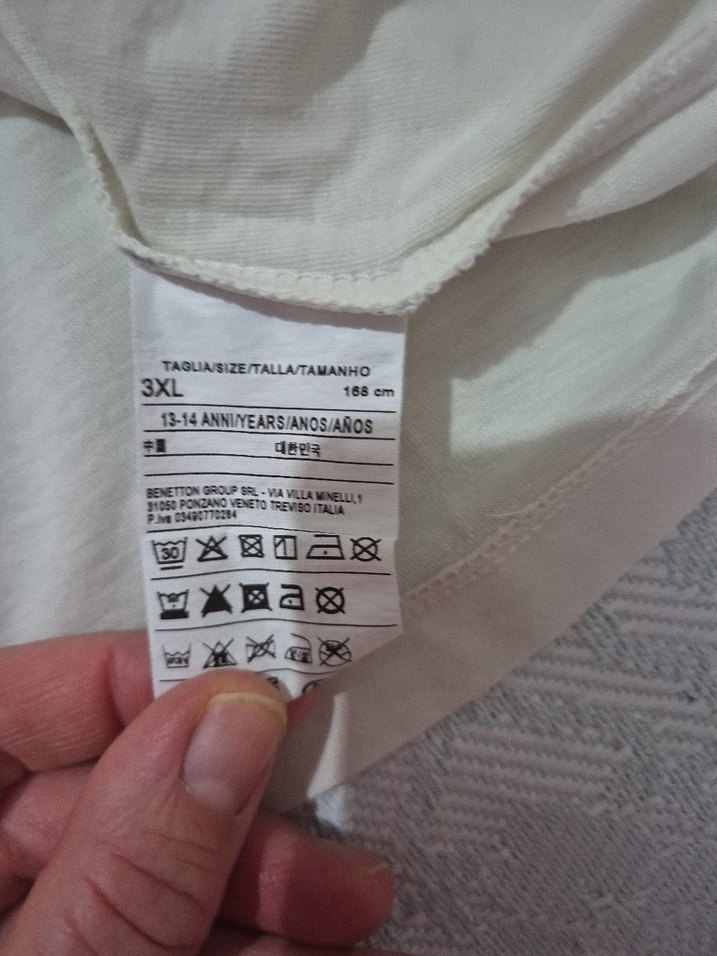 Beyaz Pamuklu Erkek Çocuk Uzun Kollu Tişört - Görsel 4