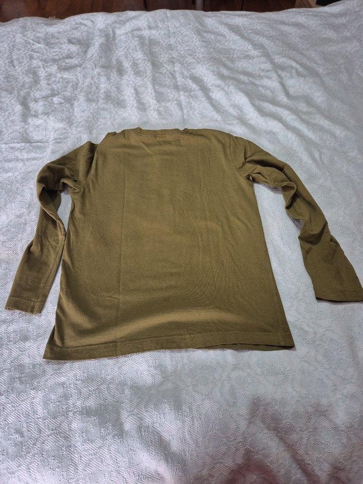 Erkek Çocuk Uzun Kollu Yeşil Tişört - Görsel 5