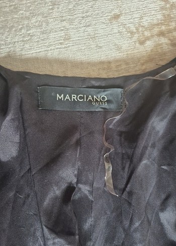 Guess Marciano Kadın Siyah Crop Kesim Ofis Blazer Ceket - Görsel 4