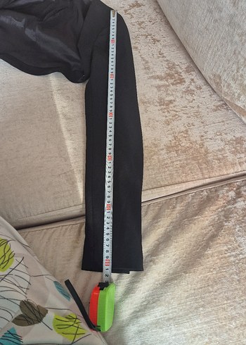 Guess Marciano Kadın Siyah Crop Kesim Ofis Blazer Ceket - Görsel 8