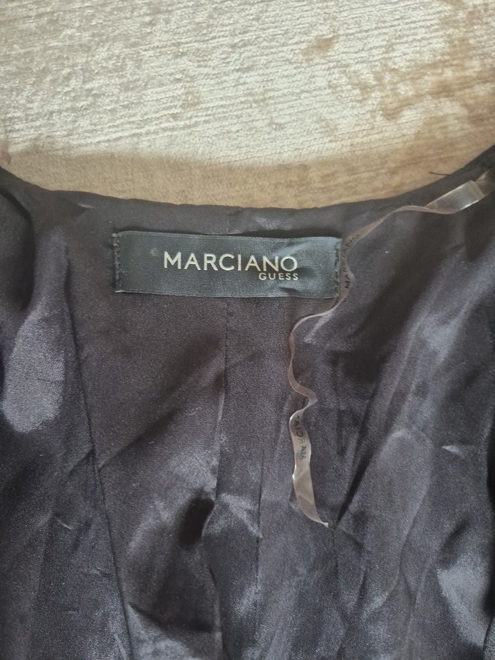 Guess Marciano Kadın Siyah Crop Kesim Ofis Blazer Ceket - Görsel 4