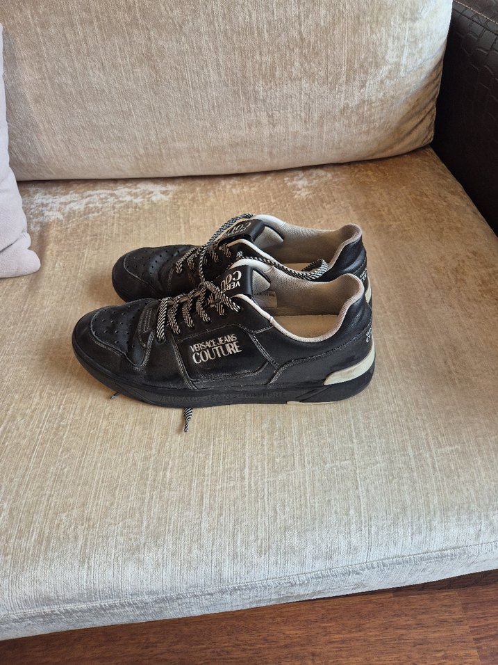 Orijinal Versace Siyah Erkek Casual Ayakkabı - Görsel 2