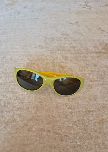 Beden sarı Renk Unisex Çocuk Güneş Gözlüğü