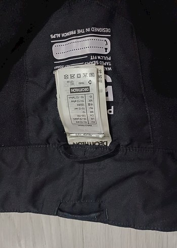 Erkek Çocuk Decathlon Siyah Kesim Kayak Pantolonu - Görsel 2