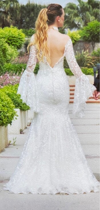 Balık model gelinlik - Görsel 4