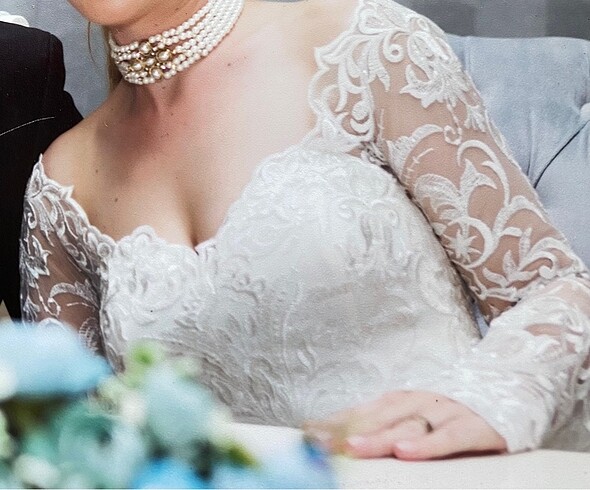 Balık model gelinlik - Görsel 8