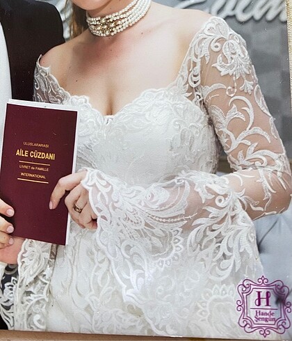 Balık model gelinlik - Görsel 9