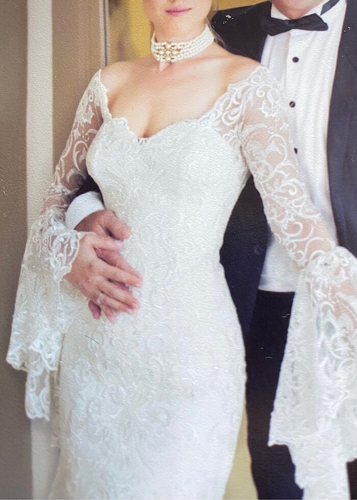 Balık model gelinlik - Görsel 3