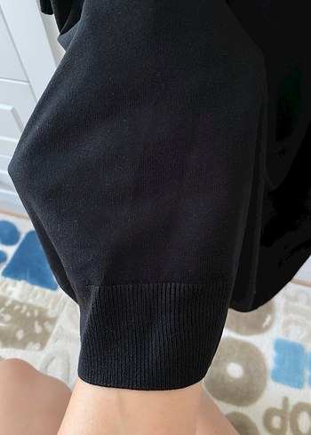 Diğer Avva Siyah Kısa Kollu Salaş Erkek triko