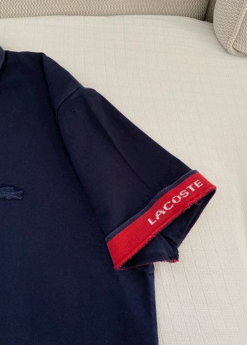 xl Beden mavi Renk Lacoste Erkek Koyu Mavi Polo Tişört