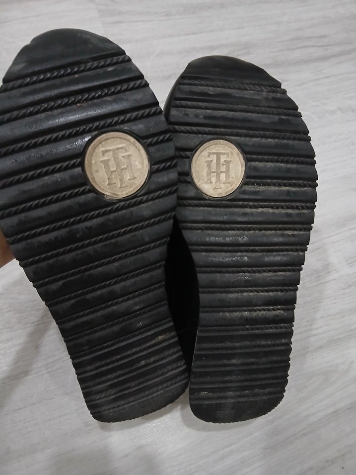 Tommy Hilfiger Siyah Kadın Dolgu Topuklu Spor Ayakkabı - Görsel 3