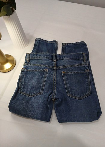 Erkek Çocuk Lacivert Kemerli Denim Pantolon - Görsel 2