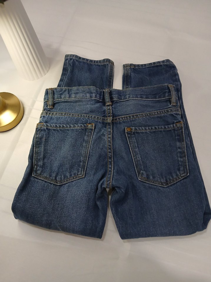 Erkek Çocuk Lacivert Kemerli Denim Pantolon - Görsel 3