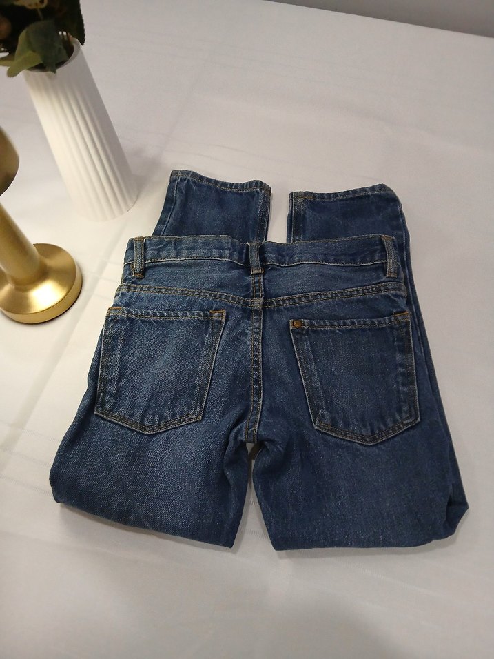 Erkek Çocuk Lacivert Kemerli Denim Pantolon - Görsel 2