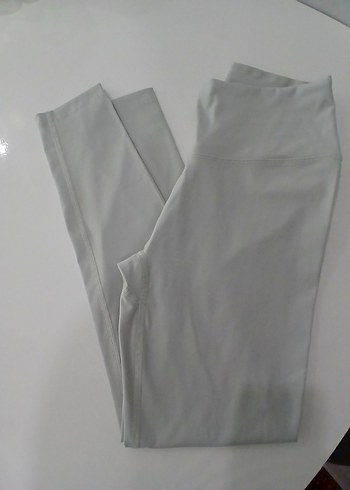 Deri Görünümlü Bordo Kadın Tayt - Görsel 6