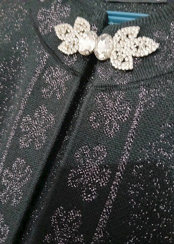 Düğmeli Uzun Siyah Gotik Kadın Kaban - Görsel 5